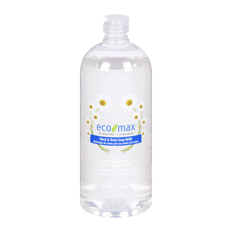 Natural Hand & Body Soap Refill - Hypoallergenic (946 mL)