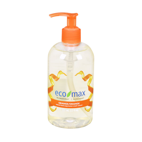 Natural Hand & Body Soap - Orange (355 mL)